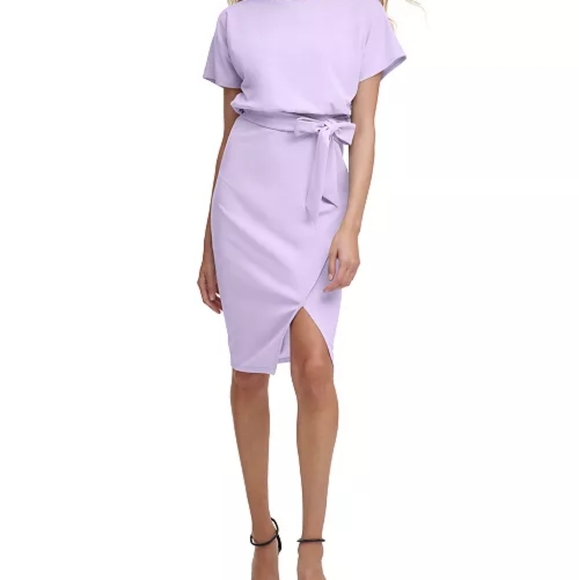 KENSIE Blouson Wrap Dress size 2 - Picture 1 of 5